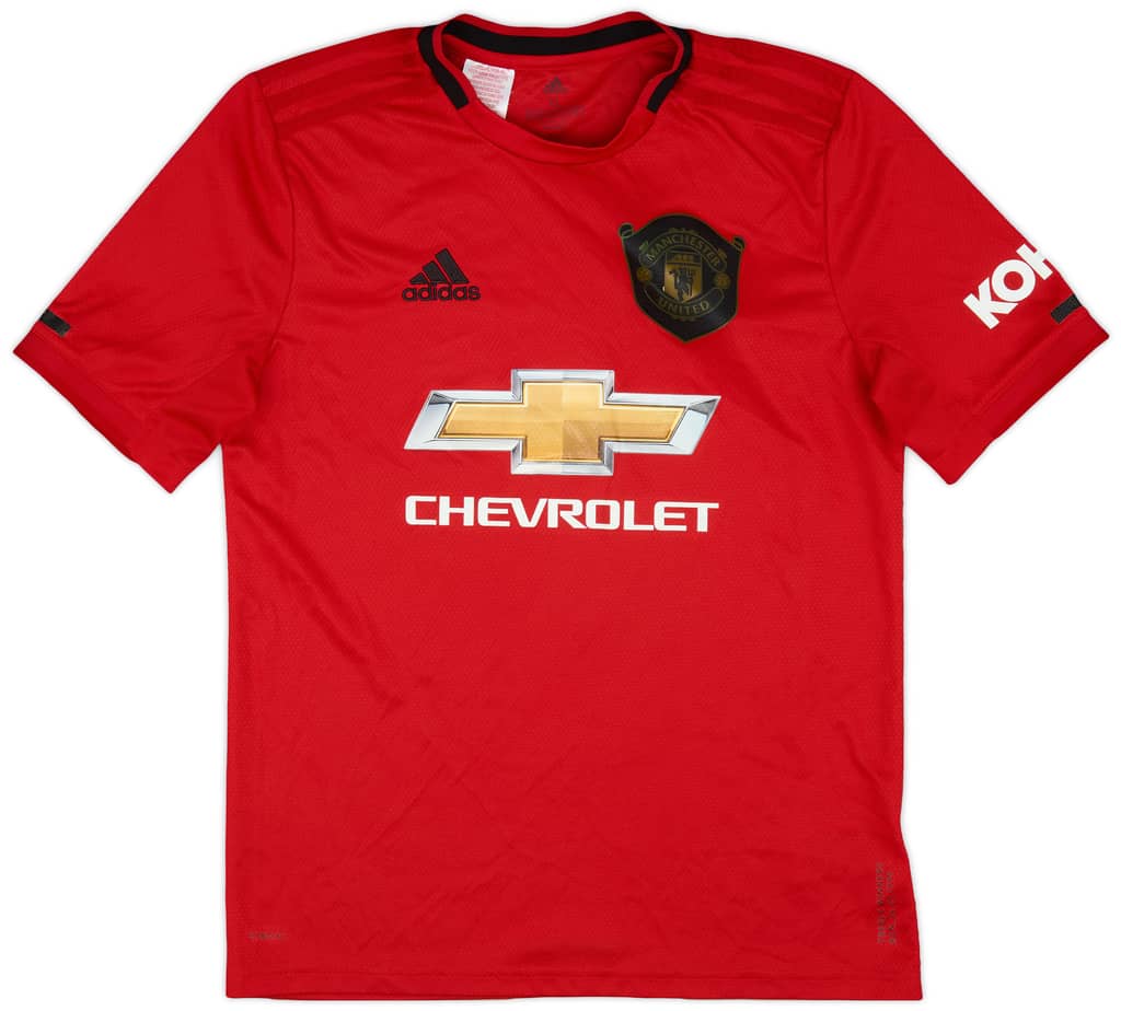 2019-20 Manchester United Home Shirt - 6/10 - (XL.Boys)