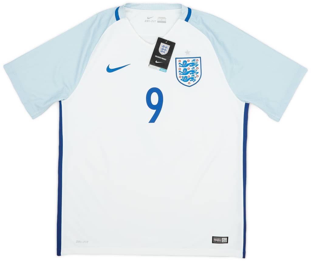 2016-17 England Home Shirt Kane #9 (L)