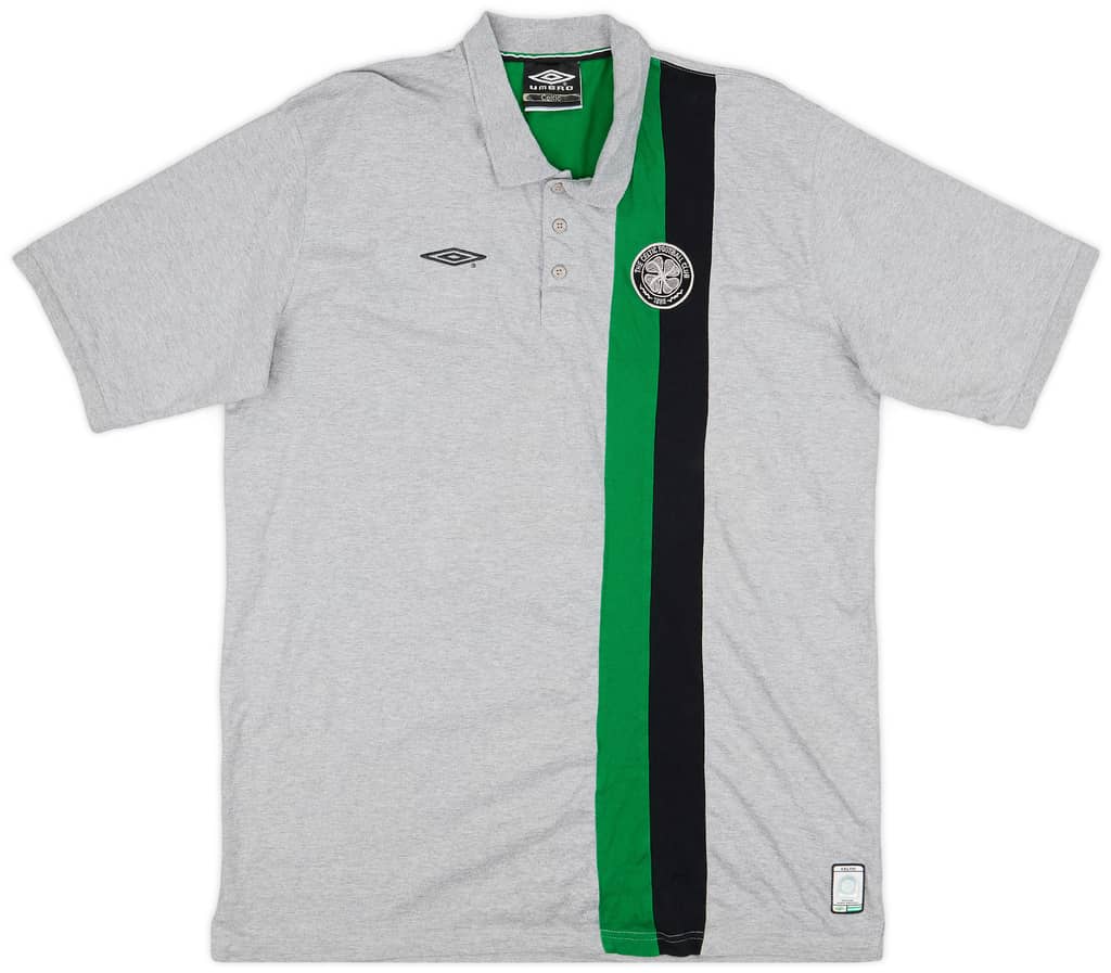 1999-01 Celtic Umbro Polo Shirt - 9/10 - (XXL)