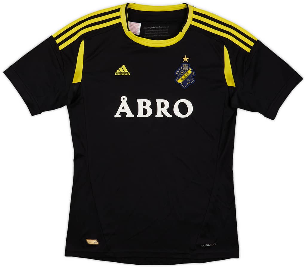 2013 AIK Stockholm Home Shirt - 8/10 - (XL.Boys)