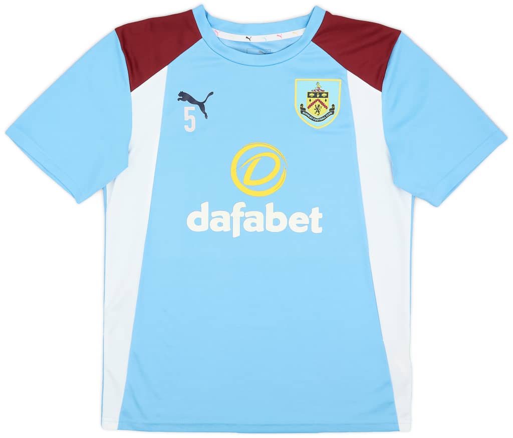 2016-17 Burnley Player Issue Puma Training Shirt #5 - 7/10 - (M)
