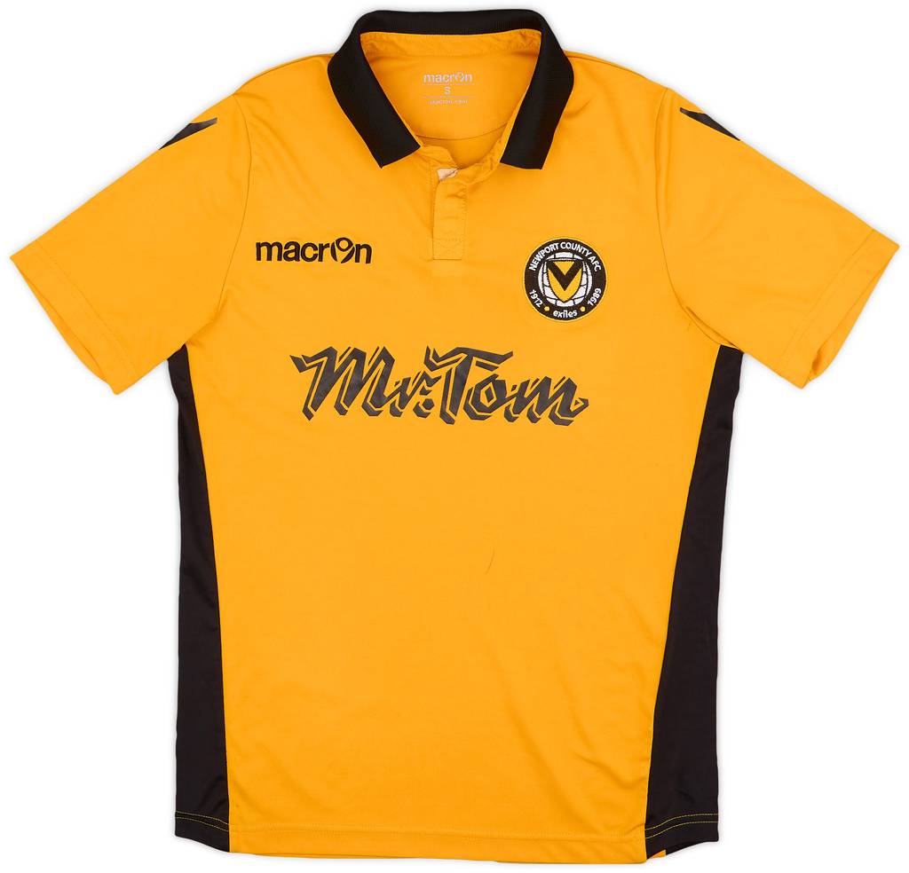 2016-17 Newport County Home Shirt - 5/10 - (S)