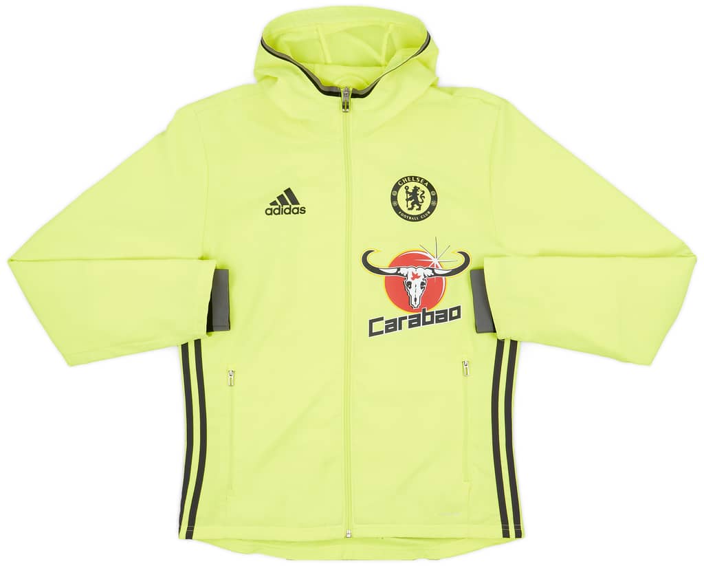 2016-17 Chelsea adidas Hooded Track Jacket - 9/10 - (S)