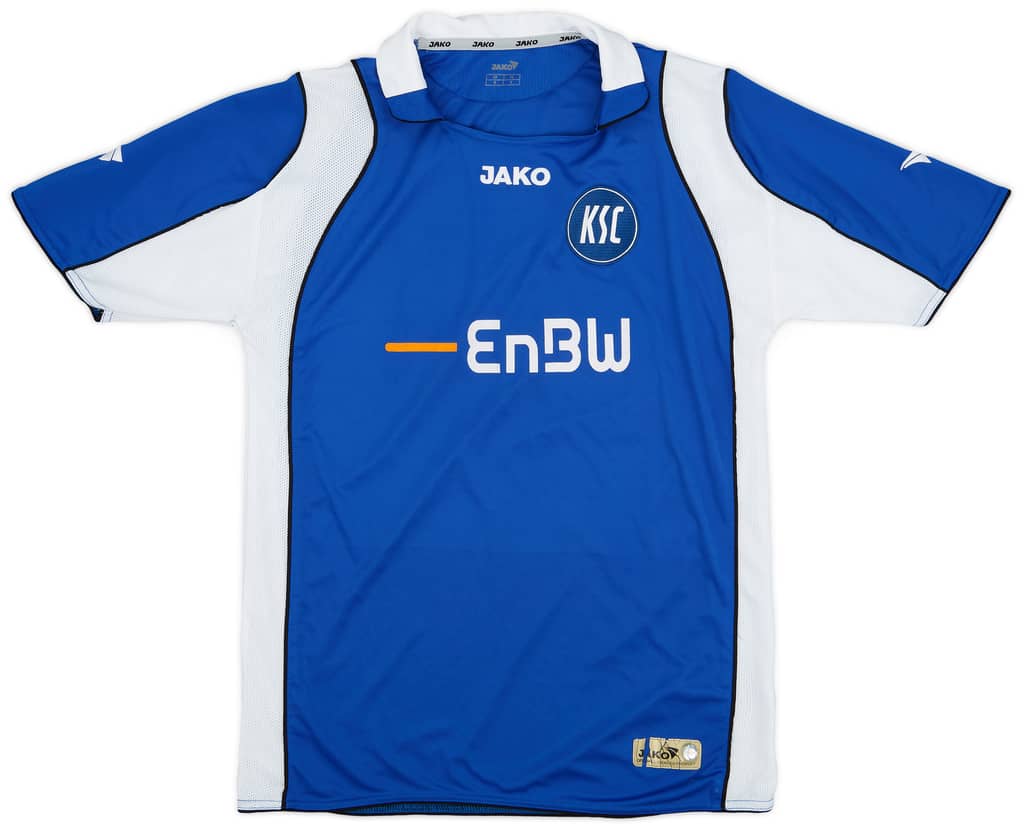 2007-08 Karlsruhe Home Shirt - 6/10 - (S)
