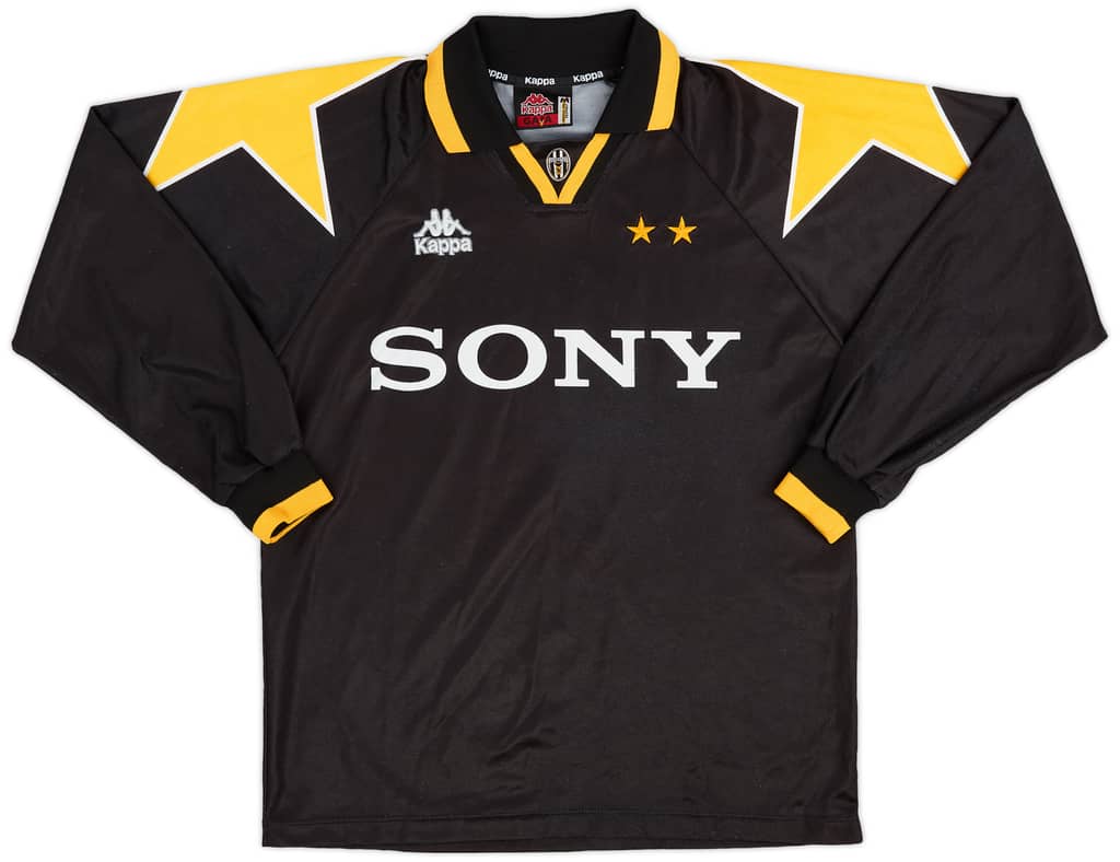 1995-96 Juventus Third L/S Shirt - 8/10 - (M)