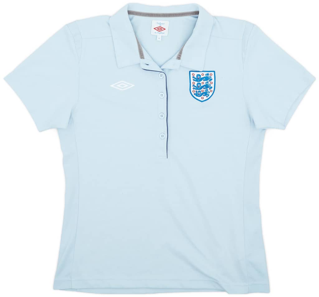 2009-10 England Umbro Polo Shirt (Women's M)