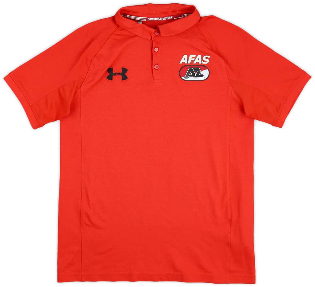 2018-19 AZ Alkmaar Under Armour Polo Shirt - 8/10 - (L.Boys)