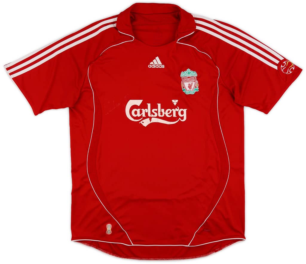 2006-08 Liverpool Home Shirt - 5/10 - (XL)