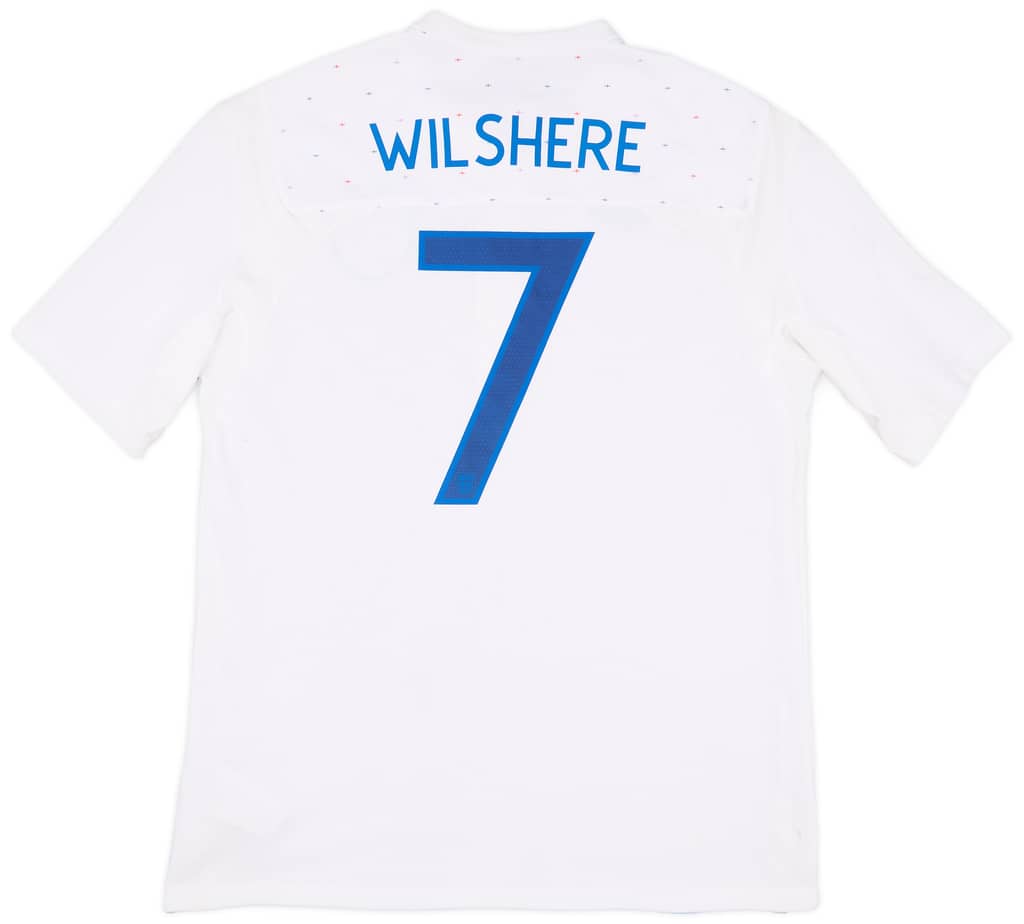 2010-11 England Home Shirt Wilshere #7 (L)