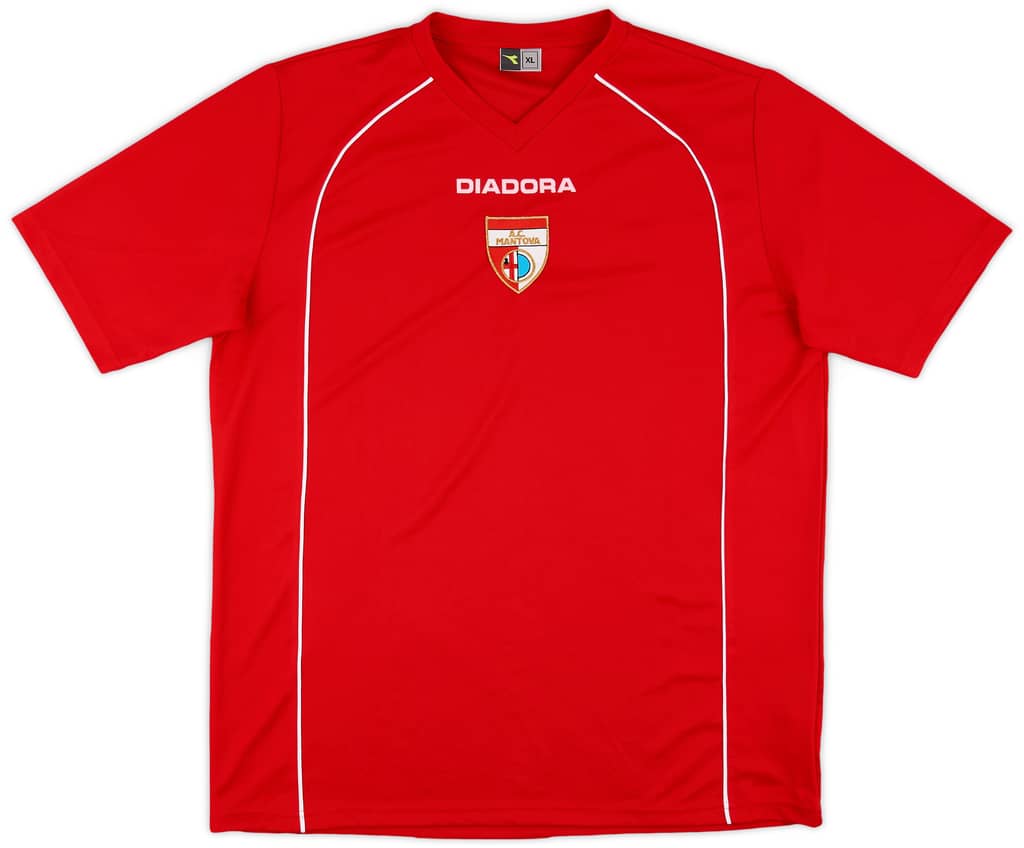 2007-09 AC Mantova Diadora Training Shirt - 8/10 - (XL)