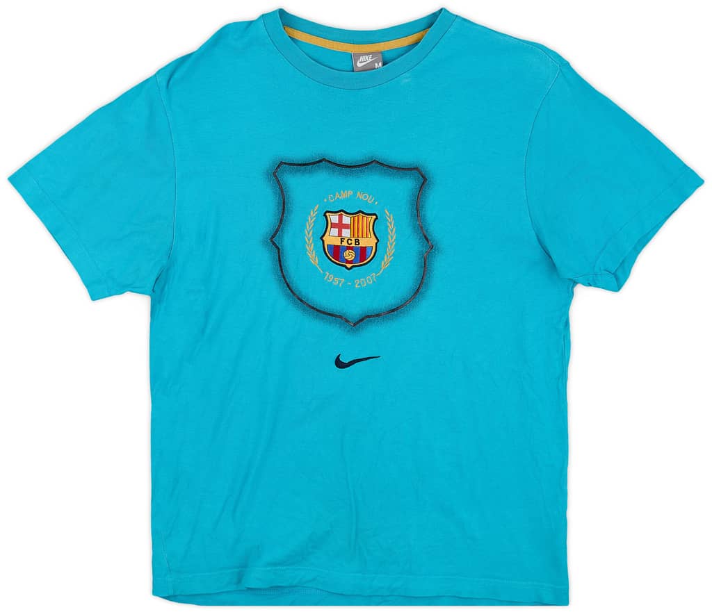 2007-08 Barcelona Graphic Tee - 7/10 - (M)