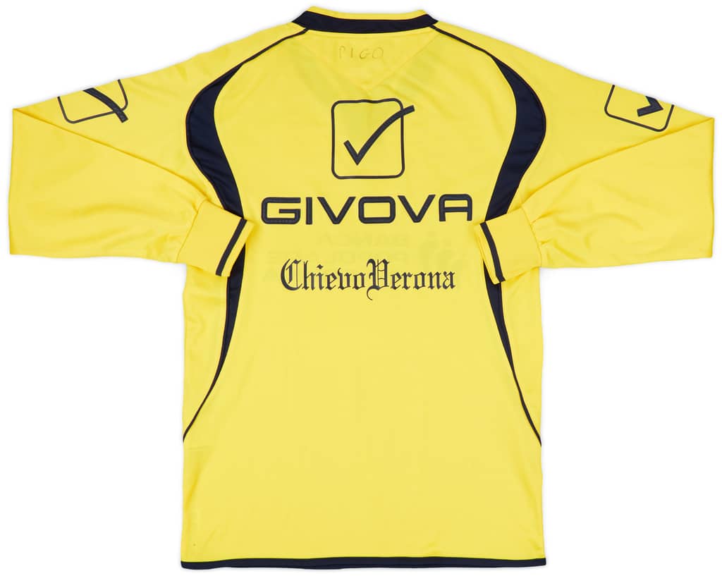2009-10 Chievo Verona Givova Training L/S Shirt - 9/10 - (M)