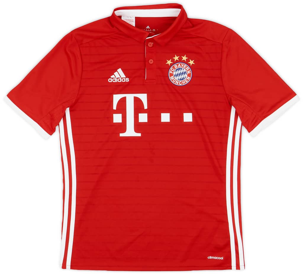 2016-17 Bayern Munich Home Shirt - 9/10 - (XL.Boys)