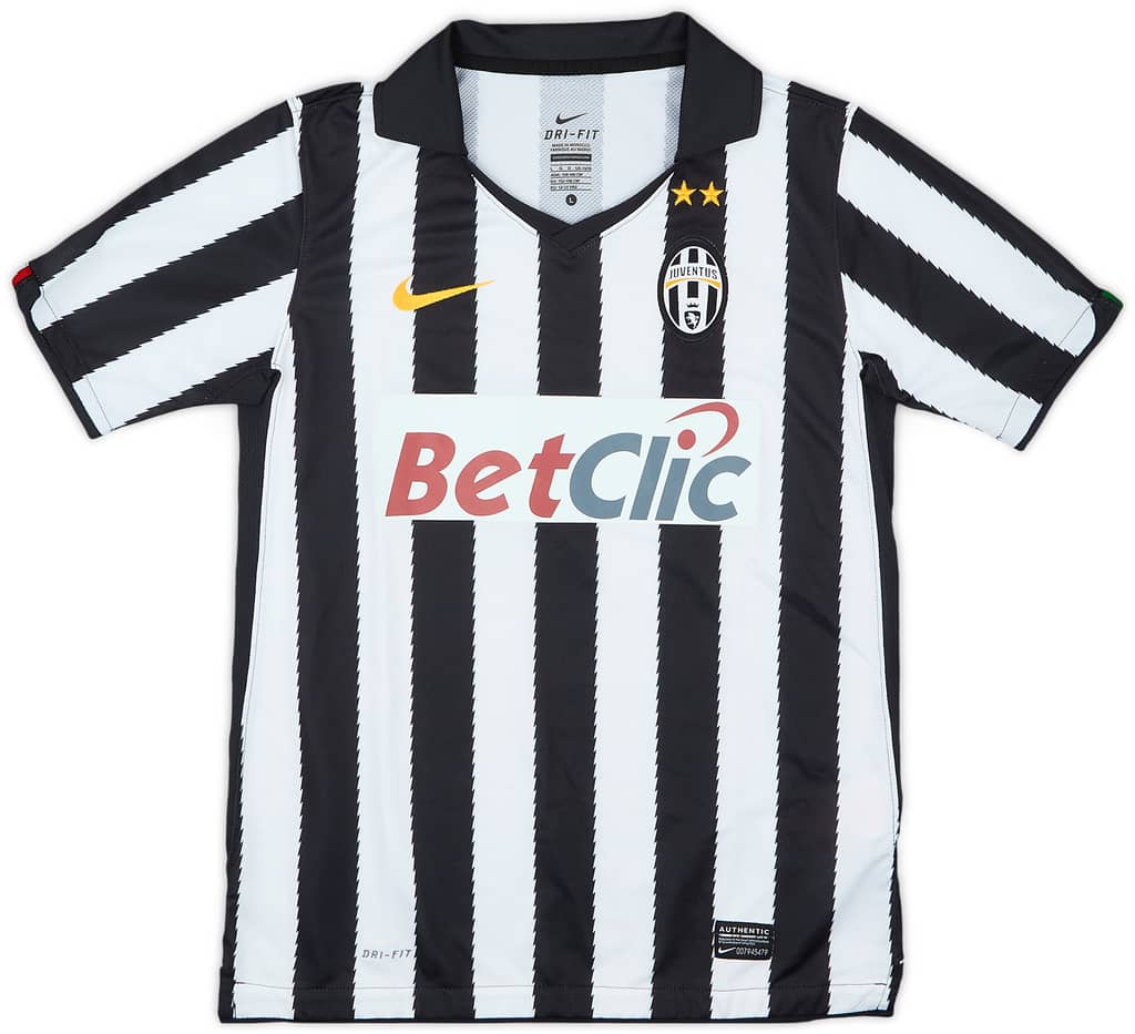 2010-11 Juventus Home Shirt - 9/10 - (L.Boys)