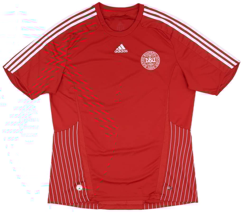 2007-10 Denmark Home Shirt - 9/10 - (XL)