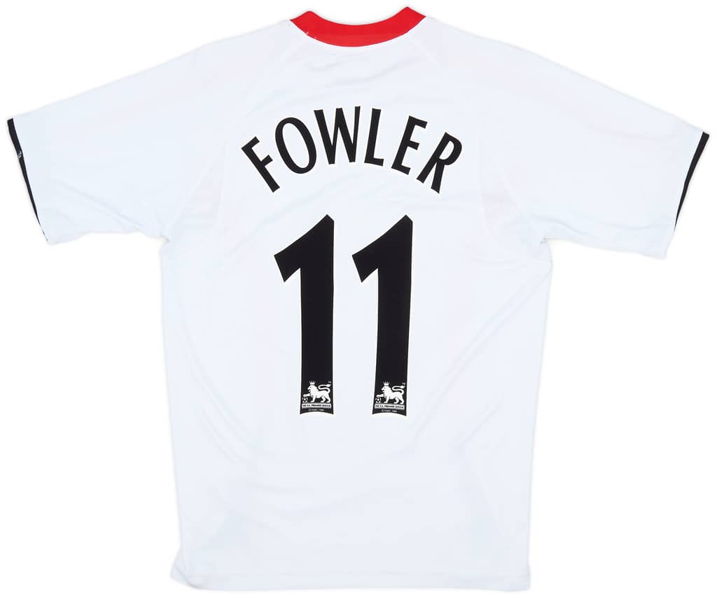 2005-06 Liverpool Away Shirt Fowler #11 - 7/10 - (S)