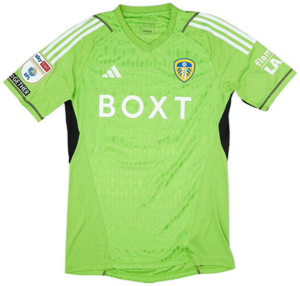 2023-24 Leeds Match Issue GK Shirt Klaesson #13
