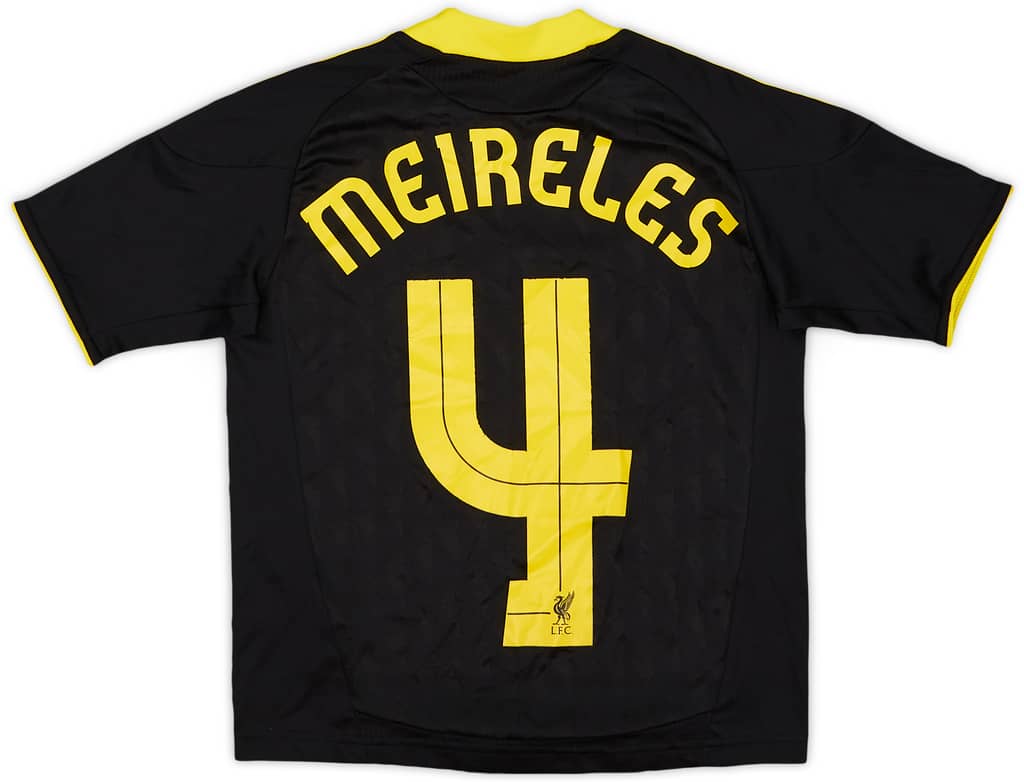 2010-11 Liverpool Third Shirt Meireles #4 - 7/10 - (7-8 Years)