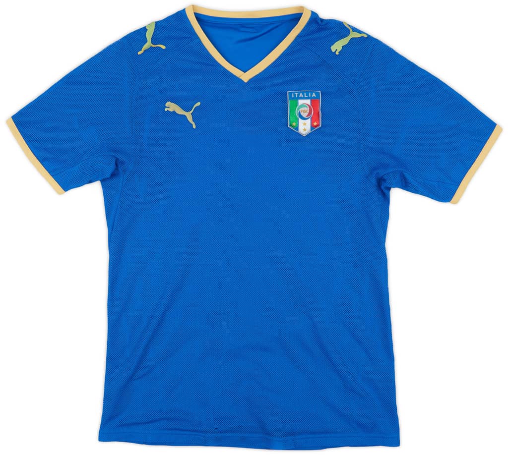 2007-08 Italy Home Shirt - 5/10 - (S)