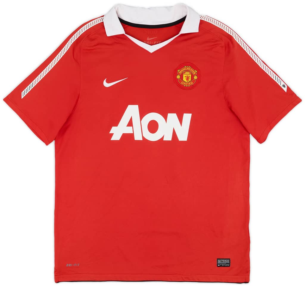 2010-11 Manchester United Home Shirt Rooney #10 - 7/10 - (L)