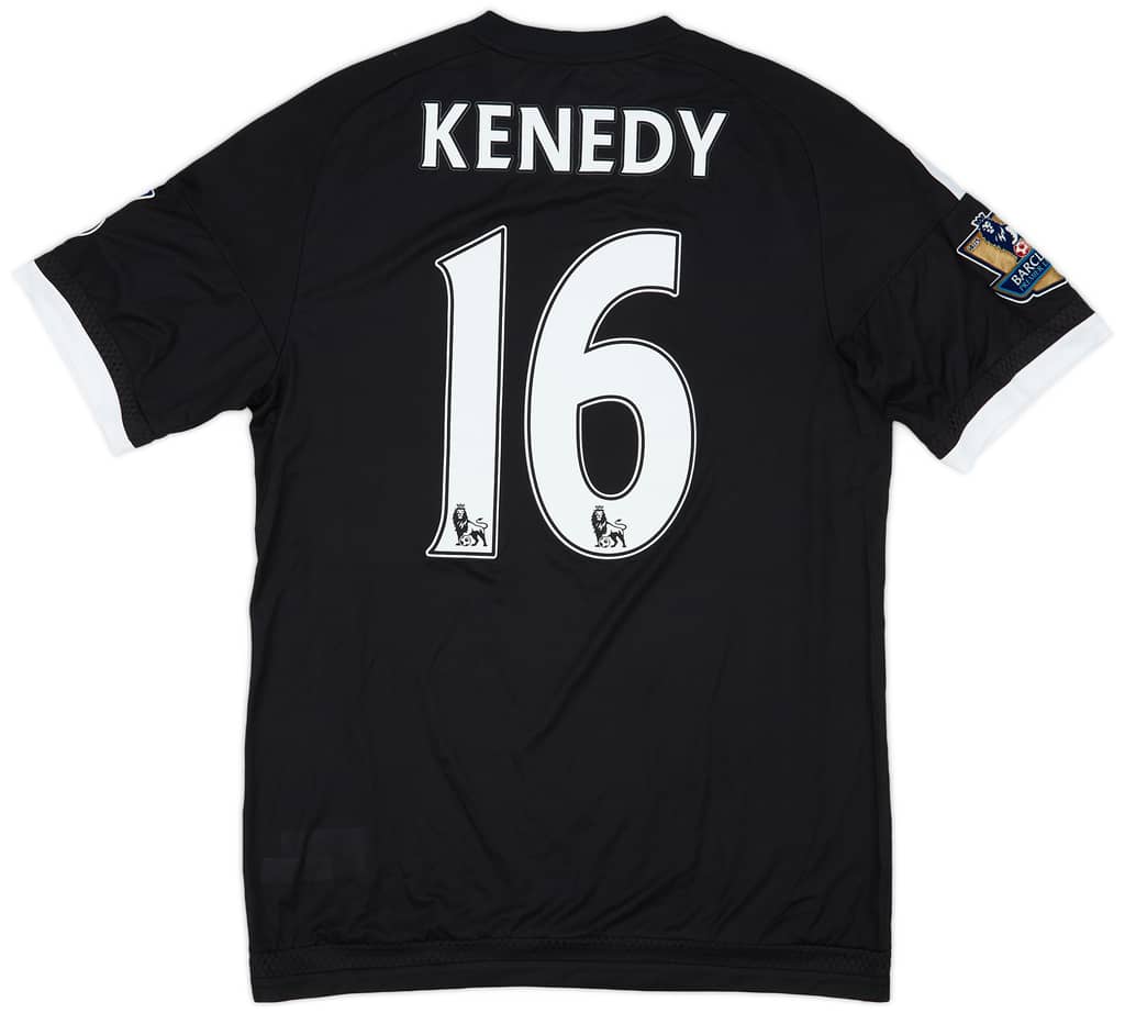 2015-16 Chelsea Match Issue Third Shirt Kenedy #16