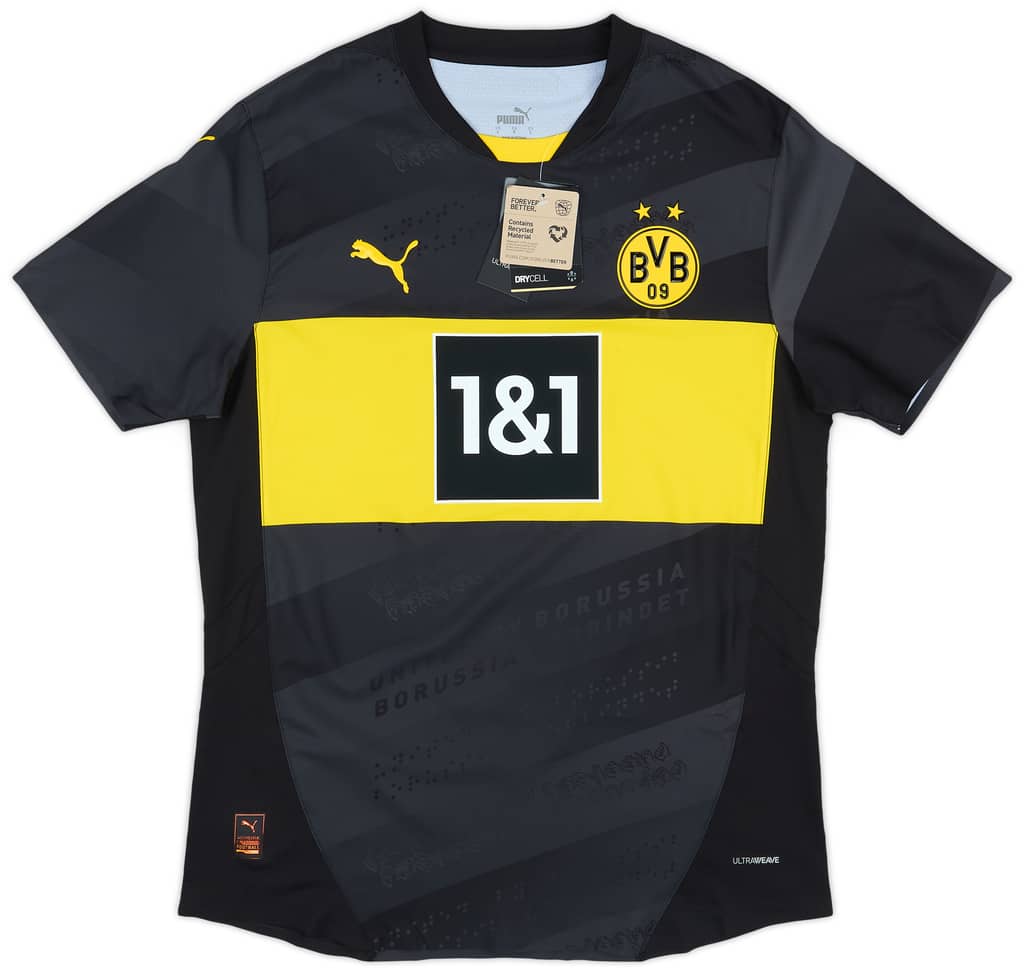 2024-25 Borussia Dortmund Authentic Away Shirt Brandt #10