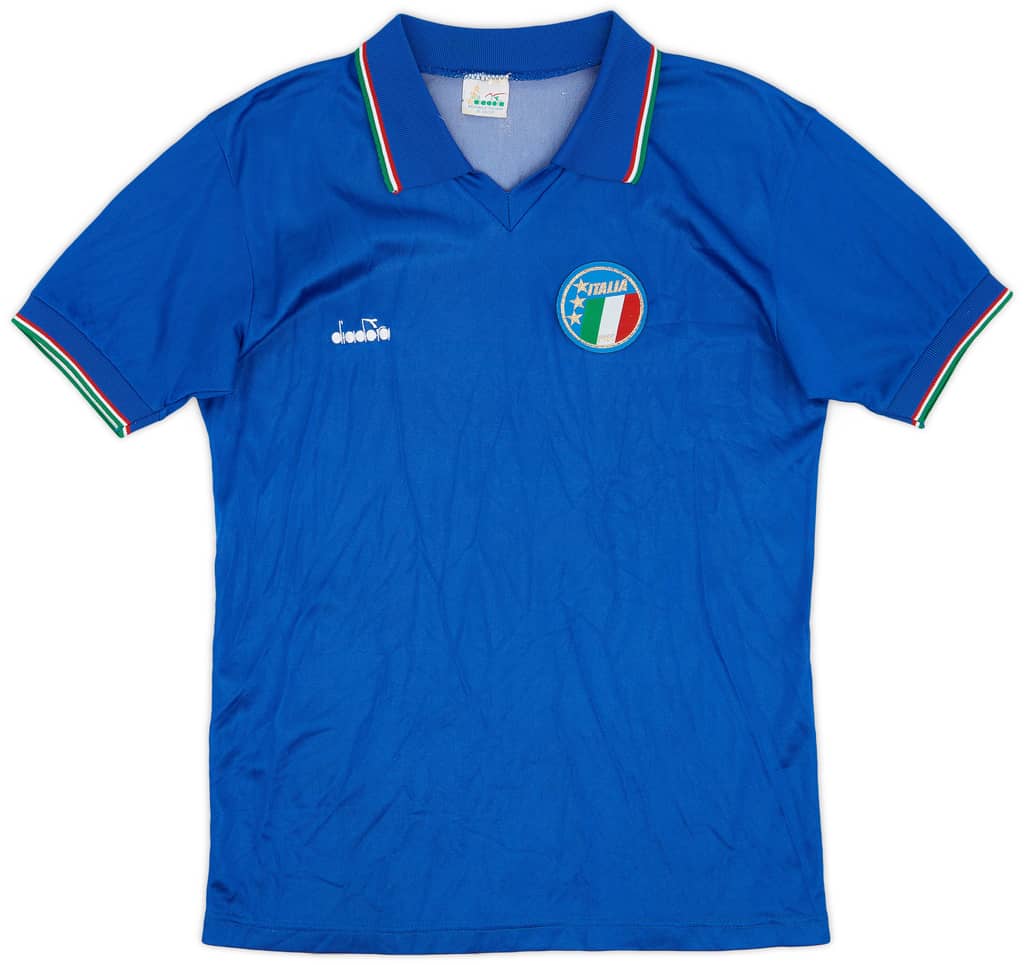 1986-90 Italy Home Shirt - 8/10 - (M)