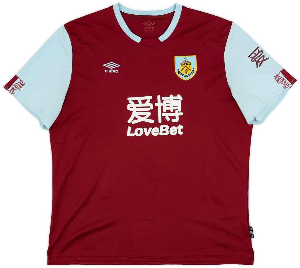 2019-20 Burnley Home Shirt - 9/10 - (3XL)