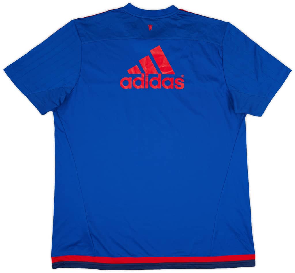 2015-16 Manchester United adidas Training Shirt - 9/10 - (XL)