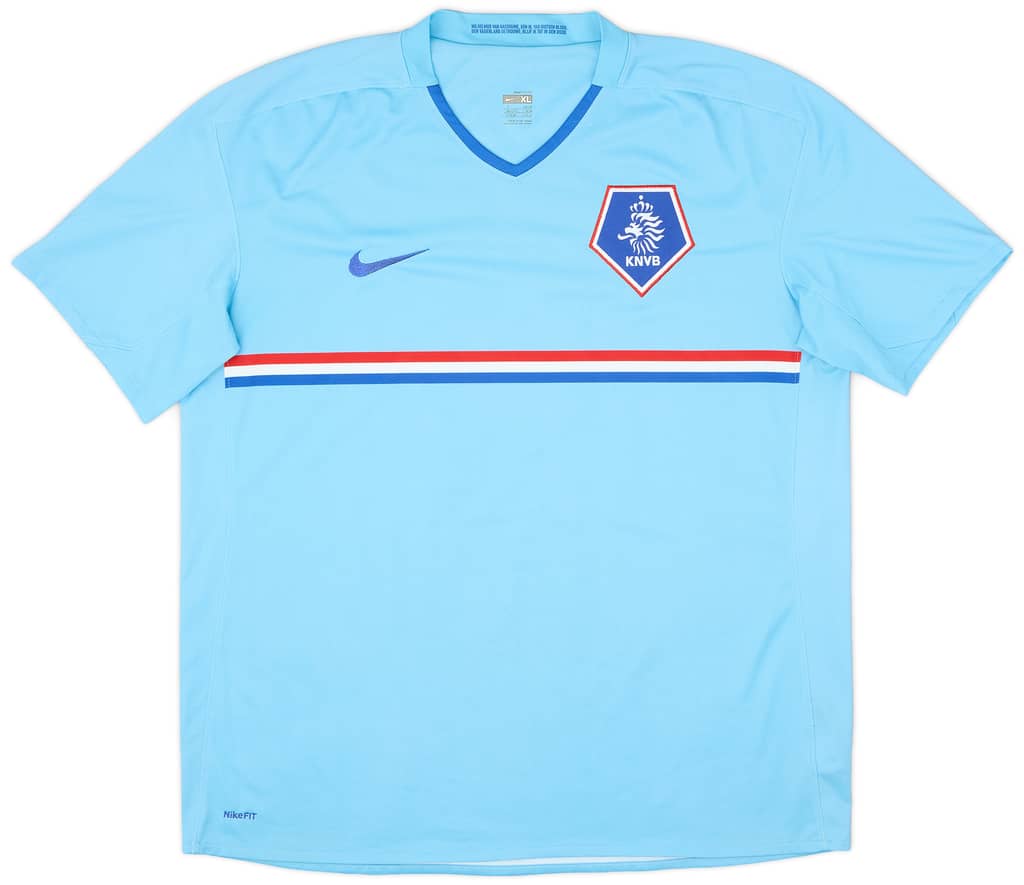 2008-10 Netherlands Away Shirt Heitinga #3 - 7/10 - (XL)