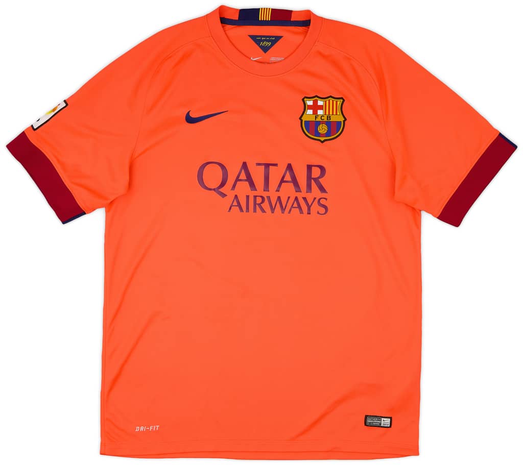 2014-15 Barcelona Away Shirt Messi #10 - 8/10 - (L)