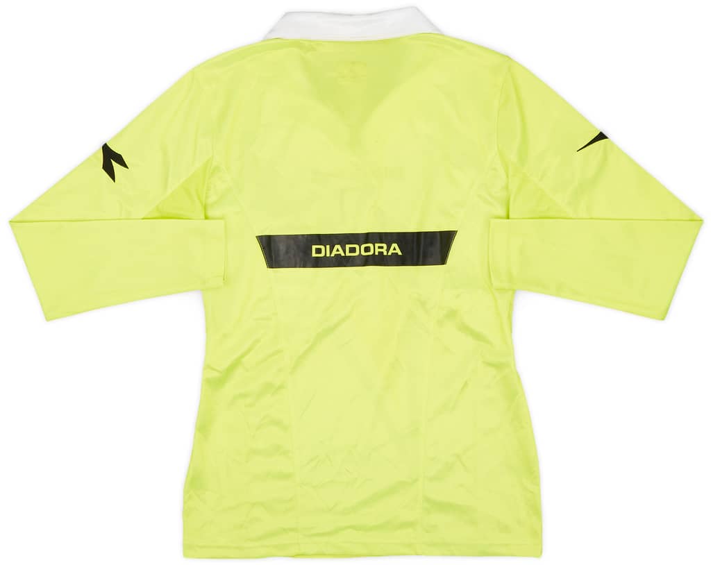 2011-12 Italy Diadora Centenary Referee L/S Shirt - 6/10 - (XS)