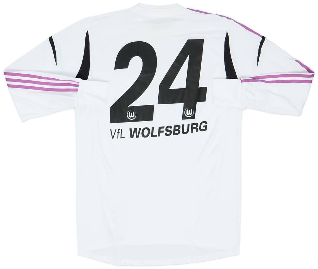 2012-13 Wolfsburg Player Issue GK L/S Shirt #24 - 5/10 - (L)