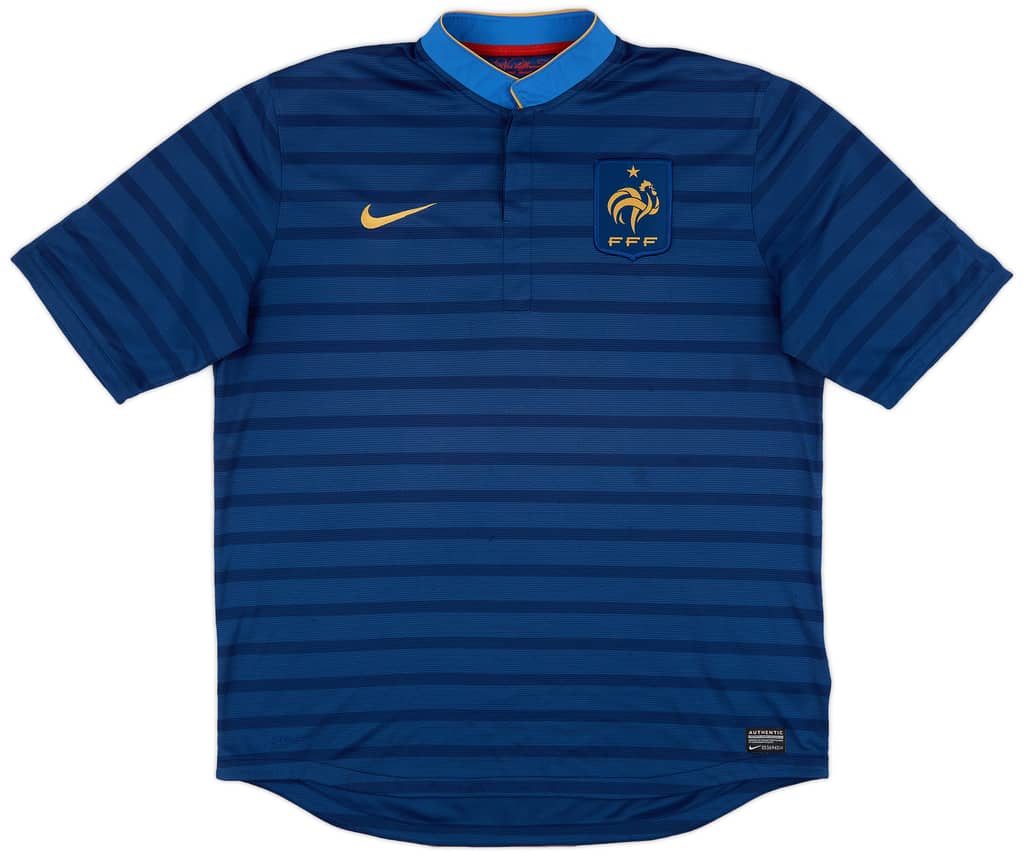 2012-13 France Home Shirt - 8/10 - (XL)