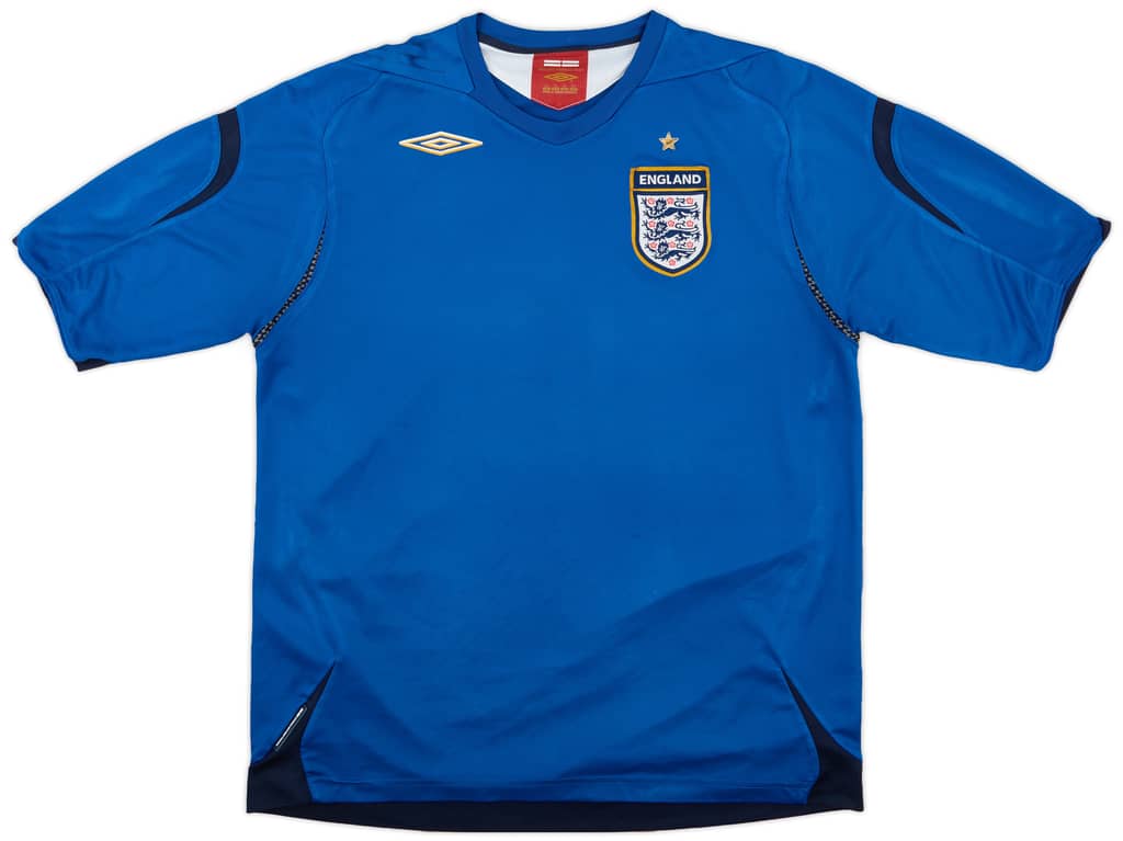 2006-08 England GK S/S Shirt - 6/10 - (XL)