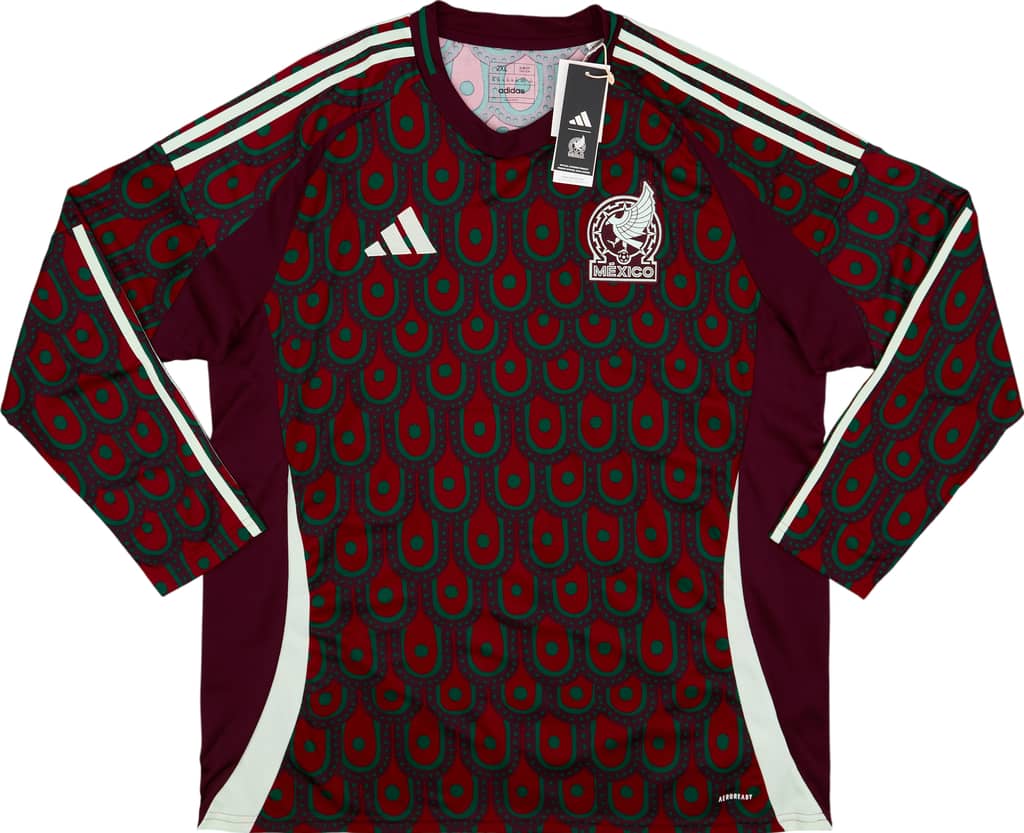 2024-25 Mexico Home L/S Shirt (XXL)