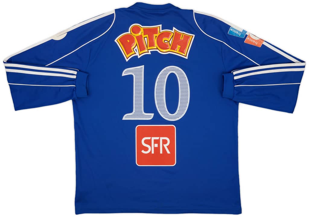 2006-07 Coupe de France L/S Shirt #10 - 6/10 - (XL)
