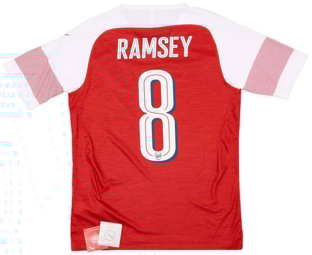 2018-19 Arsenal Home Shirt Ramsey #8 (S)