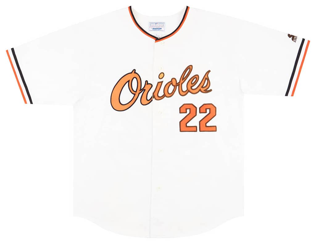 1990s Baltimore Orioles Palmer #22 Starter Throwback Jersey L