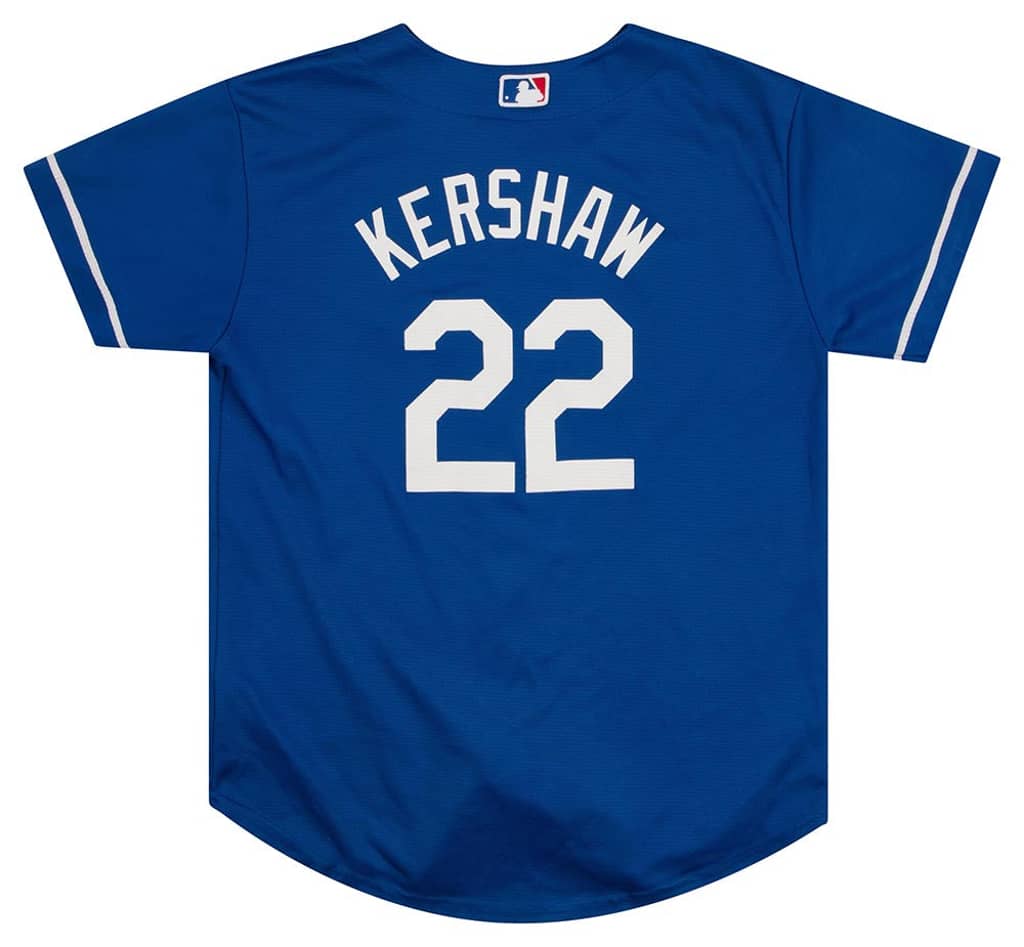 2012-18 LA Dodgers Kershaw #22 Majestic Jersey (Alternate) Y
