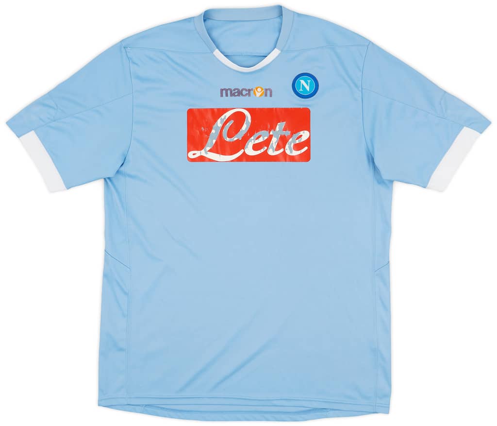 2010-11 Napoli Home Shirt - 4/10 - (L)