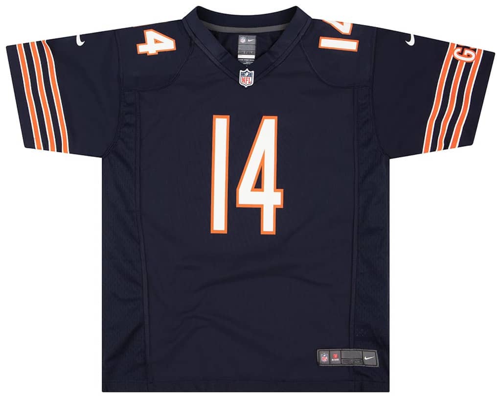 2012-16 Chicago Bears Judge #14 Nike Game Jersey (Home) Y