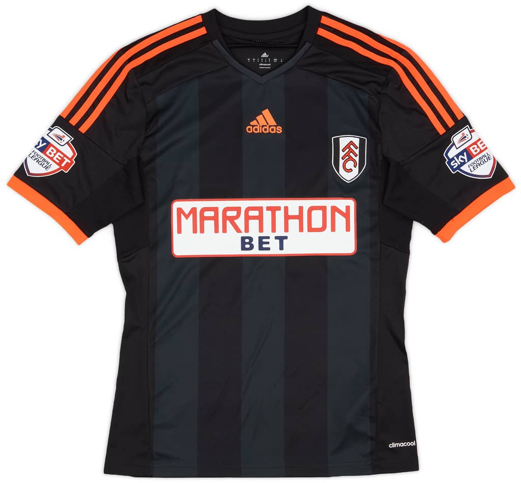2014-15 Fulham Match Issue Away Shirt Roberts #14