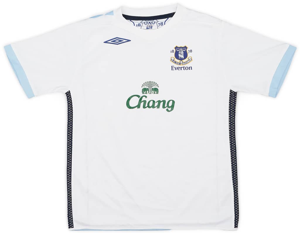 2007-08 Everton Away Shirt - 8/10 - (6-7 Years)