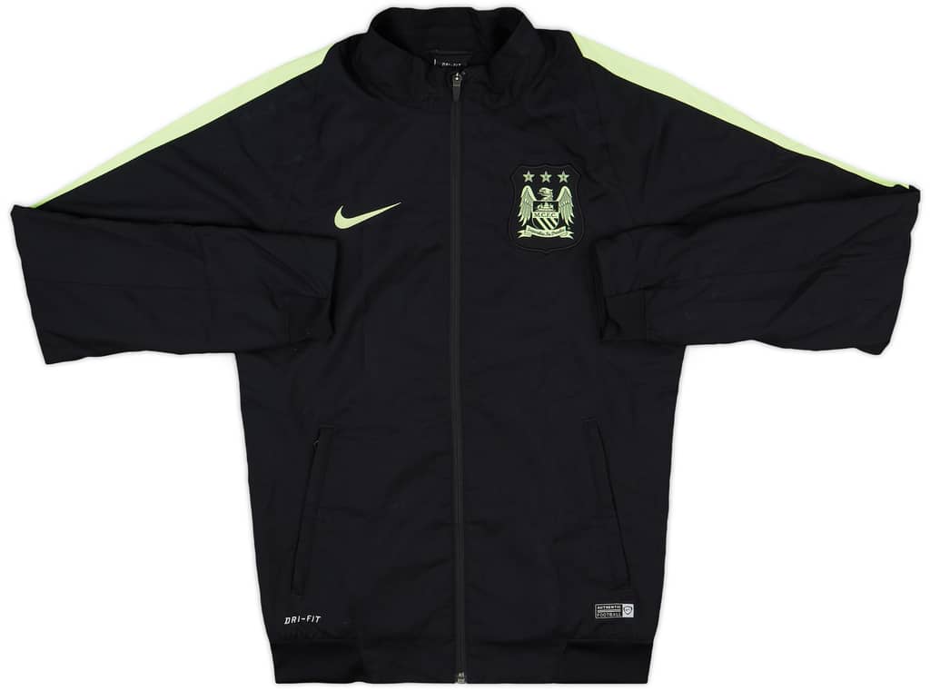 2015-16 Manchester City Nike Track Jacket - 8/10 - (S)