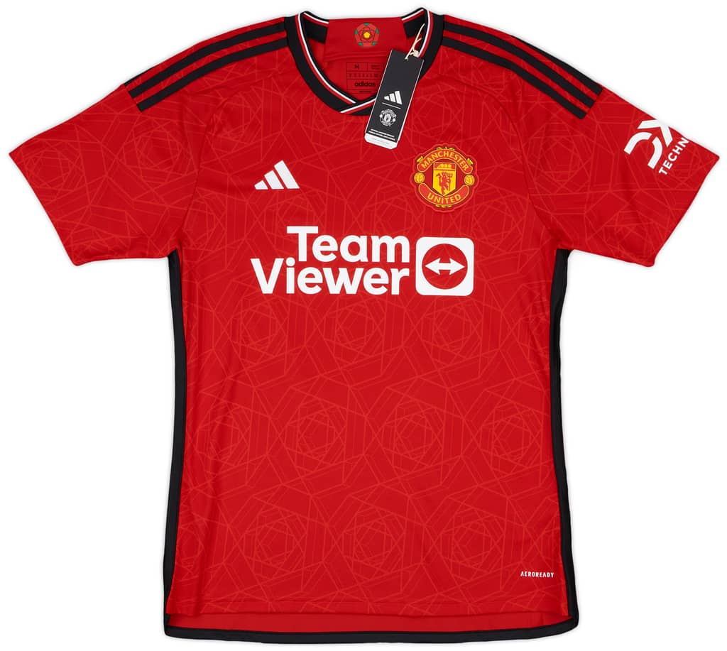 2023-24 Manchester United Home Shirt Mainoo #37