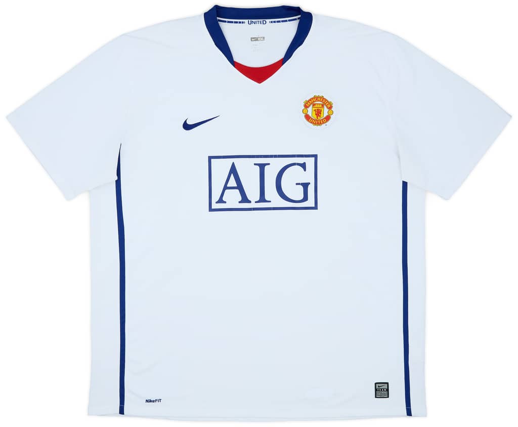 2008-10 Manchester United Away Shirt Berbatov #9 - 6/10 - (XXL)