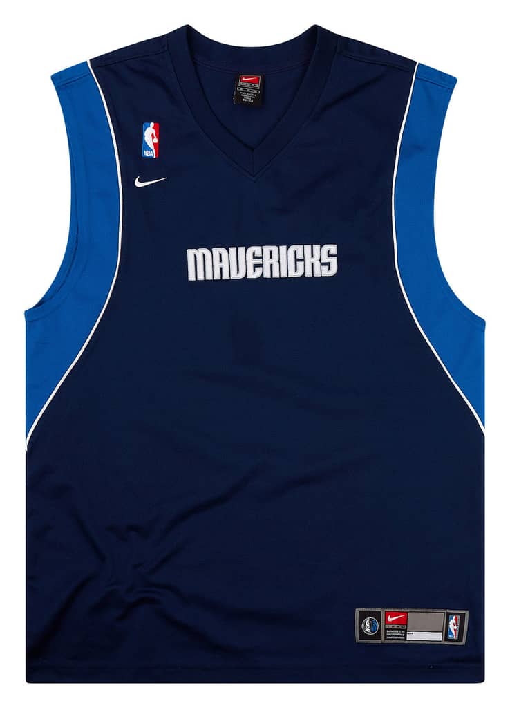 2000-04 Dallas Mavericks Nike Training Jersey M