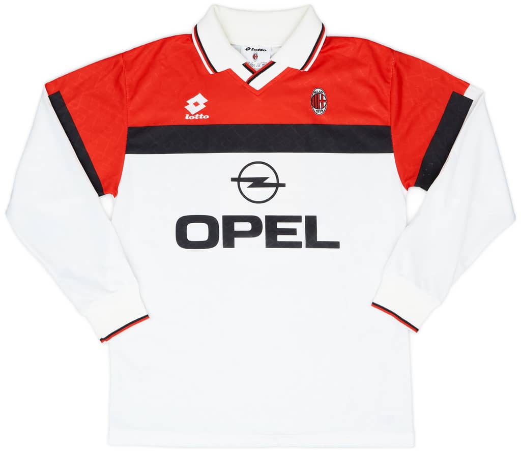 1994-95 AC Milan Match Issue Away Shirt #6