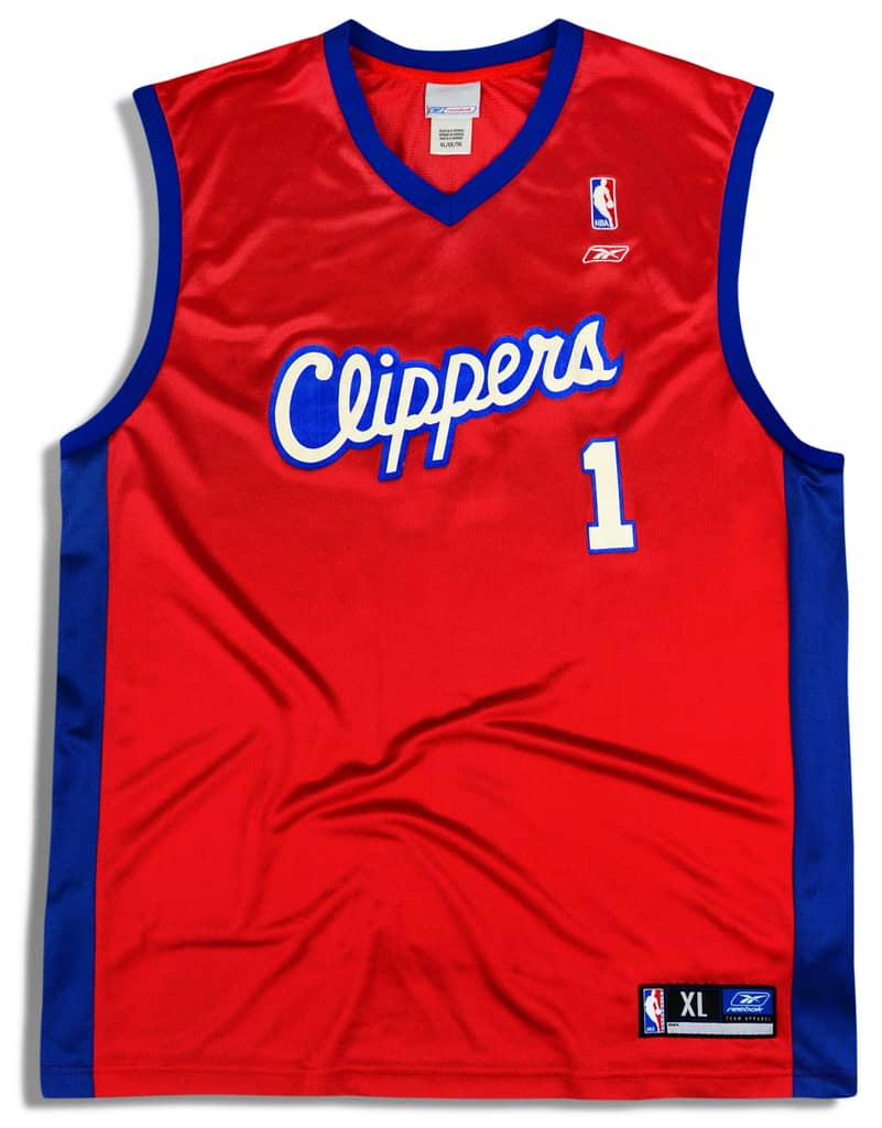 2004-06 LA Clippers #1 Reebok Jersey (Away) XL